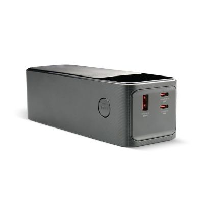 2. EVERACTIVE POWERBANK 27 000MAH, 1X USB, 2X USB-C, 162,5W, QC4+, WBUDOWANA LATARKA, WYŚWIETLACZ LCD, CZARNY EB-27Q