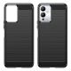 8. Carbon Case etui do Infinix Note 12i elastyczny silikonowy karbonowy pokrowiec czarne