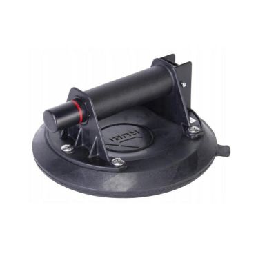 2. Przyssawka z pompką Rubi O 200 mm z szarą gumą do płytek