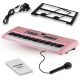 SUPRIMO 6136L PK keyboard organy z mikrofonem dla