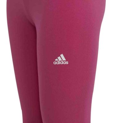 9. Legginsy adidas Essentials Linear Logo Cotton Tights Jr IC3581