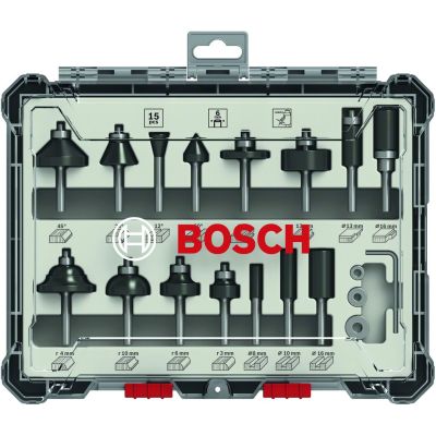 2. Bosch 2 607 017 471 frezy Zestaw bitów 15 szt.