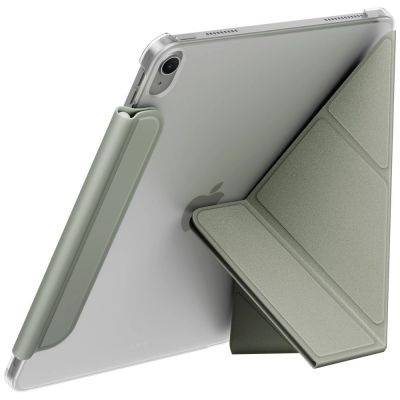 5. Etui UNIQ Camden Lite na iPad 11" 2025 / 10.9" 2022 - zielone