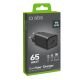 2. Ładowarka sieciowa SBS TETRGAN1C65W 65W GaN z Power Delivery - czarna