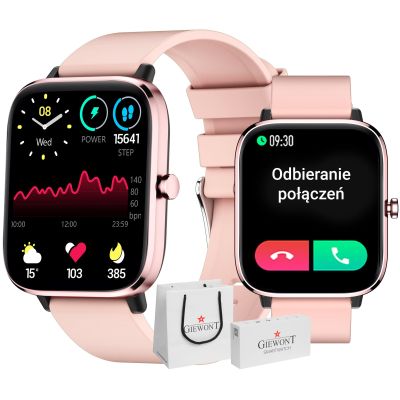 16. Smartwatch Giewont Różowy GW230-1