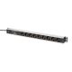 5. Digitus DN-95438 rozdzielacz zasilania PDU 9 x gniazdo sieciowe 1U Czarny, Srebrny