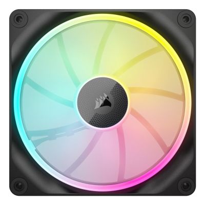 4. Corsair CO-9051028-WW system chłodzenia komputerów Obudowa komputera Wentylator 14 cm Czarny 2 szt.