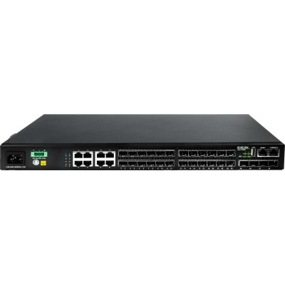 2. DCN S5750E-28F-SI-D przełącznik sieciowy Zarządzany L2/L3 Gigabit Ethernet (10/100/1000) 1U Czarny