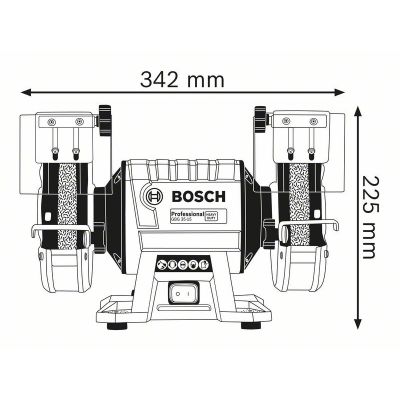 2. Szlifierka stołowa FI 150/20 mm350W GBG 35-15 BOSCH