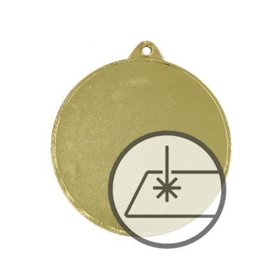 2. Medal z grawerem na laminacie