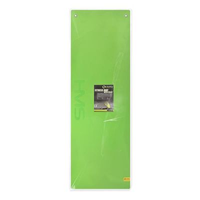4. Mata fitness klubowa z otworami HMS Premium MFK03 Green-Black