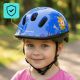 21. KASK ROWEROWY DZIECIĘCY METEOR KS06 garden