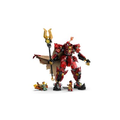 9. LEGO NINJAGO 71846 Mech ognistego rycerza
