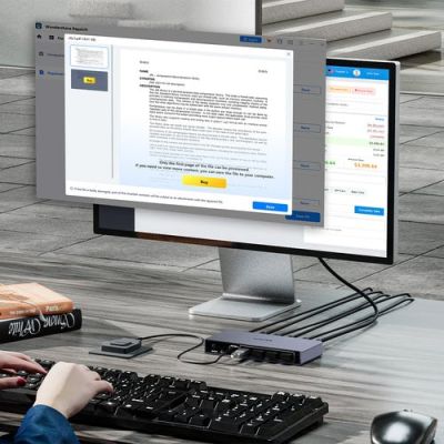 8. Unitek Przełącznik KVM 8K@60Hz USB 3.0 5Gbps DP