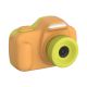 myFirst Camera 3 - aparat cyfrowy dla dzieci z gumowym etui ochronnym, ekranem 2" IPS, rozdzielczości 16MP i dwoma obiektywami (yellow)
