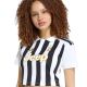 5. Koszulka damska adidas Juventus 26/27 Home Cropped Jersey biało-czarna KB8878