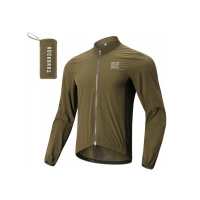 ROCKBROS wiatrówka rowerowa YPW071 zielona 2XL