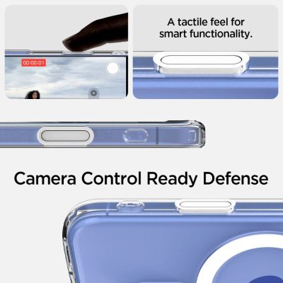 14. Etui Spigen Ultra Hybrid "T" MagSafe na iPhone 16 - białe