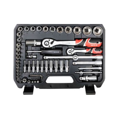 4. ZESTAW NARZĘDZI 1/4", 1/2" KPL 93SZT YT-38784 YATO