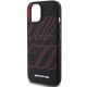 6. Etui AMG Silicone Large Rhombuses Pattern MagSafe na iPhone 15 / 14 / 13 - czarne