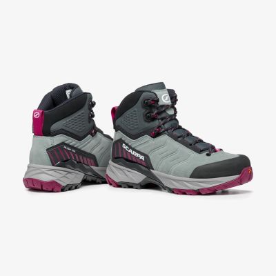 6. Buty trekkingowe damskie Scarpa Rush TRK GTX - raspberry/conifer rozmiar: 37