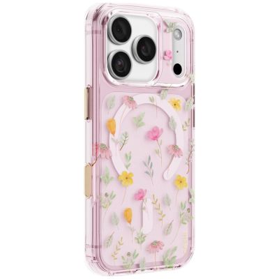 2. Etui UNIQ Coehl Evie Magnetic Charging na iPhone 18 Pro / 17 Pro - różowe