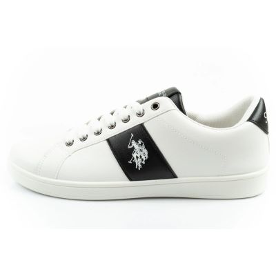2. U.S. Polo Assn.buty trampki sneakersy męskie modne białe wygodne