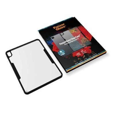 5. Etui PanzerGlass ClearCase na iPad 10.9" anttibacterial - przezroczysto-czarne