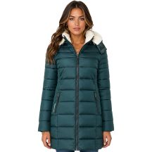 Parka damska Geographical Norway CARENNE DGREEN DB LADY 0116 (WZ5516F/GN-DARK GREEN)