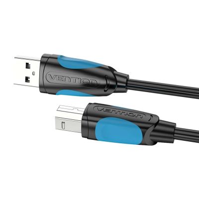 2. Kabel do drukarki USB-A do USB-B Vention 480Mbps 5m czarny