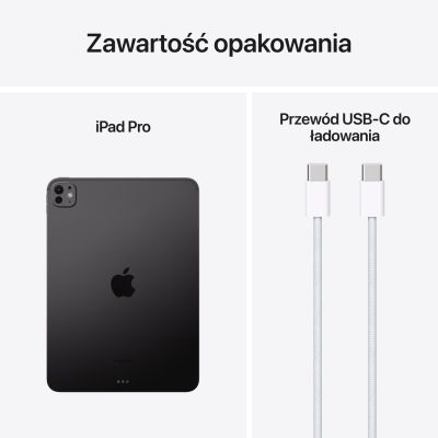 9. Apple iPad Pro Apple M 2 TB 27,9 cm (11") 16 GB Wi-Fi 6E (802.11ax) iPadOS 17 Czarny