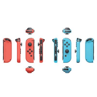 9. Kontrolery Nintendo Joy-Con Pair Neon Red/Neon Blue