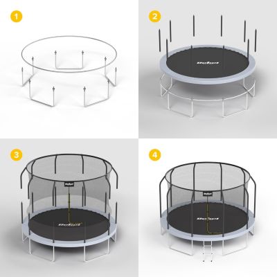 16. REBEL ACTIVE TRAMPOLINA PRO 10FT/305CM