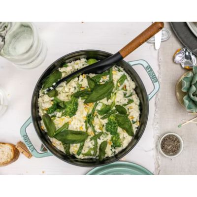 9. Garnek żeliwny okrągły STAUB 40508-707-0 - miętowy 6.7 ltr