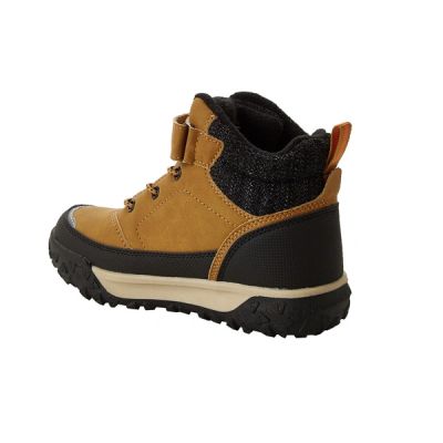 2. Lee Cooper buty sportowe trzewiki brązowe za kostkę ocieplane na rzep