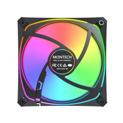 5. Montech AX120 PRO Obudowa komputera Wentylator 12 cm Czarny 3 szt.