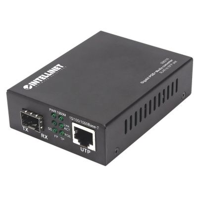 2. Intellinet 508216 konwerter sieciowy 1000 Mbit/s Czarny