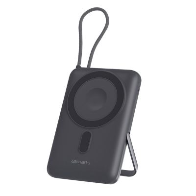 Bezprzewodowy Powerbank 4smarts Enterprise Pocket gwiezdny szary