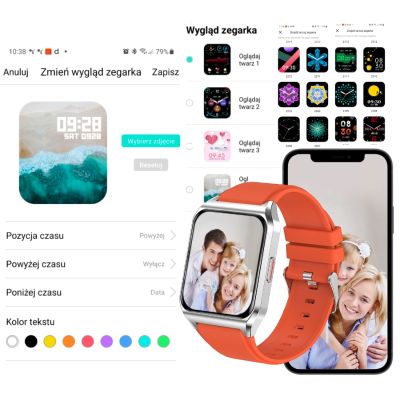 9. Smartwatch Rubicon RNCE89 Black SMARUB162