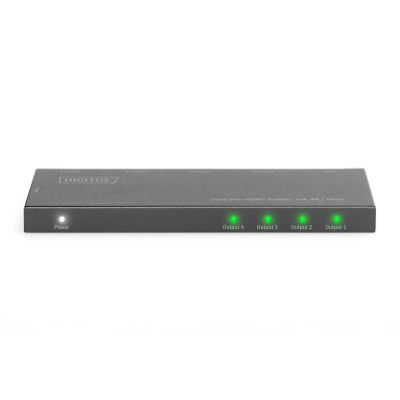 4. Splitter HDMI 4-portowy UHD4K 60Hz HDR HDCP 2.2 audio