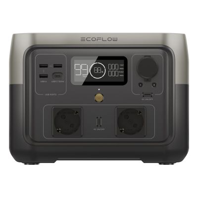 10. Przenośna stacja zasilania EcoFlow RIVER 2 Max 512Wh