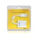 3. DeLOCK 61766 adapter kablowy 0,125 m VGA (D-Sub) DisplayPort Biały
