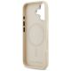 7. Etui Karl Lagerfeld Karl & Choupette Pins MagSafe do iPhone 17 - beżowe