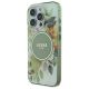 2. Etui Guess IML Flower & Tonal Circle MagSafe na iPhone 16 Pro Max - zielone