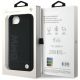 8. Etui BMW Leather Hot Stamp na iPhone 16e - czarne