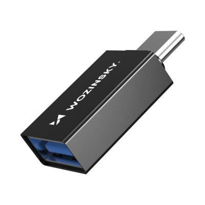 4. Adapter Wozinsky W10GY1S USB-C - USB-A 3.2 10Gb/s - czarny