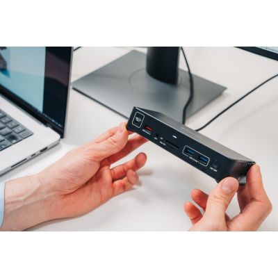 8. Verbatim CDS-15 Przewodowa USB 3.2 Gen 1 (3.1 Gen 1) Type-C Czarny, Szary
