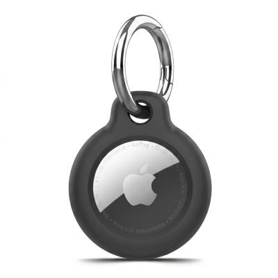 7. Etui Tech-Protect Rough na Apple AirTag z kółkiem - czarne