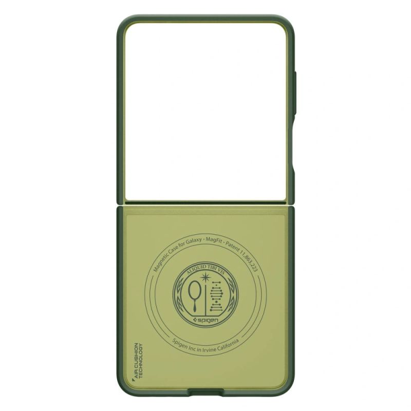 8. Etui Spigen Nano Pop MagSafe na Samsung Galaxy Z Flip 7 - zielone
