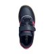 4. Buty dla dzieci adidas Breaknet Sleek granatowo-różowe JQ3060